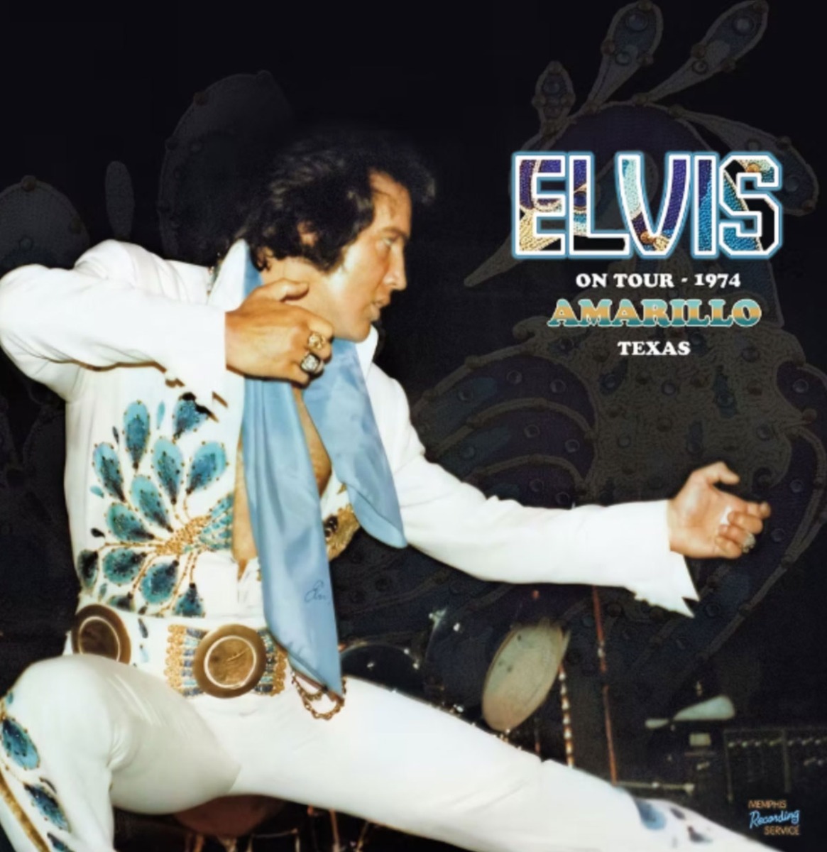 Elvis Presley - On Tour 74 Amarillo Texas (Transparant Vinyl) 2 - MRS - Memphis Record Service (LP) | Elvis Presley
