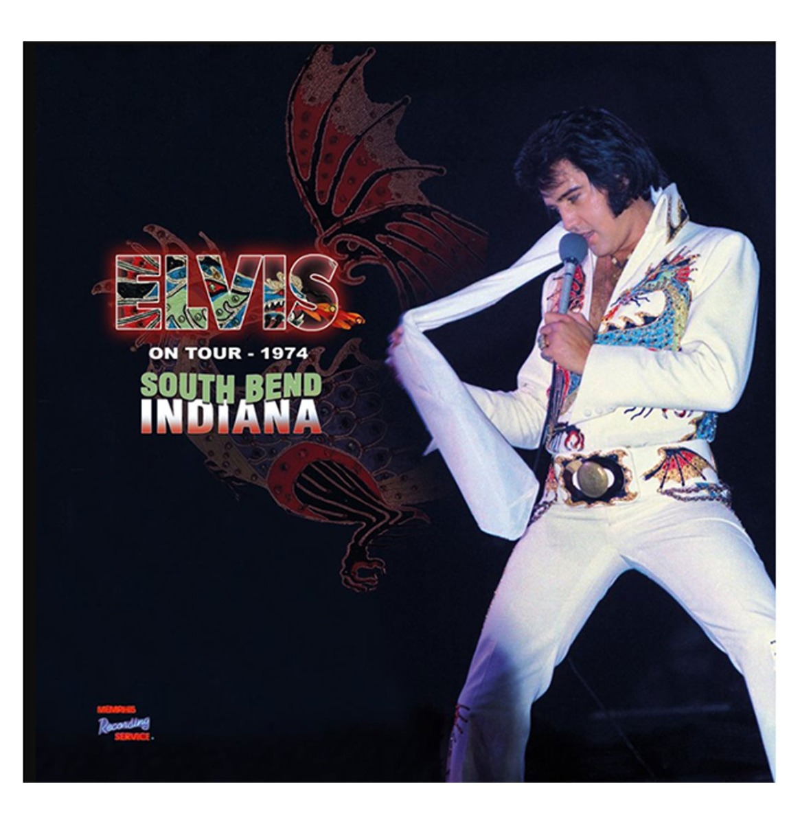 Elvis Presley - On Tour 74 South Bend Indiana 2 (Zwart Vinyl) - MRS - Memphis Record Service (LP) | Elvis Presley