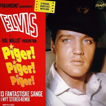 Elvis Presley - Piger! Piger! Piger! (Geel Splatter Vinyl) SLECHTS 100 STUKS WERELDWIJD (LP) | Elvis Presley