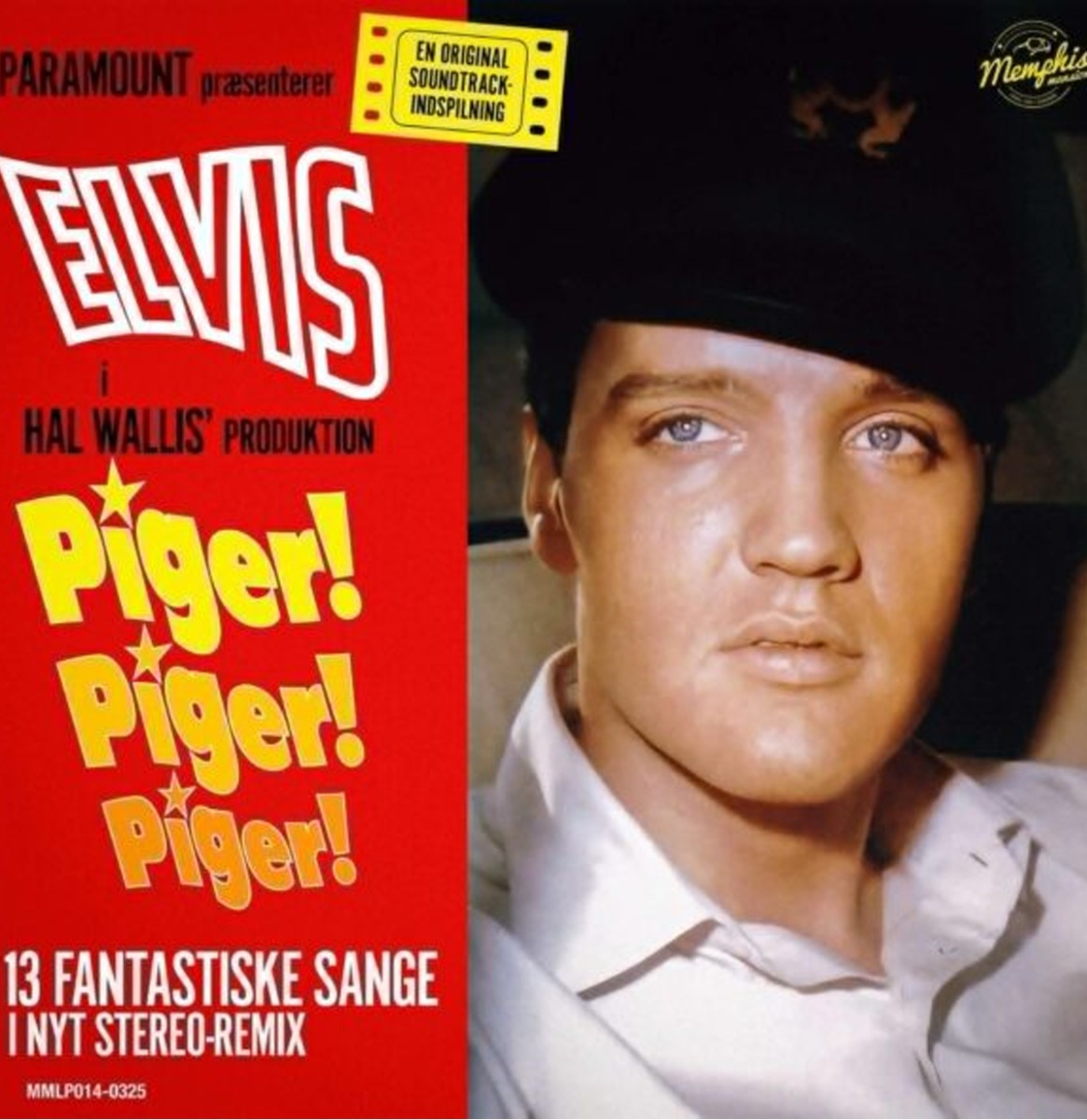 Elvis Presley - Piger! Piger! Piger! (Geel Splatter Vinyl) SLECHTS 100 STUKS WERELDWIJD (LP) | Elvis Presley