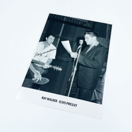 Elvis Presley & Ray Walker - Gesigneerde Studiofoto (28