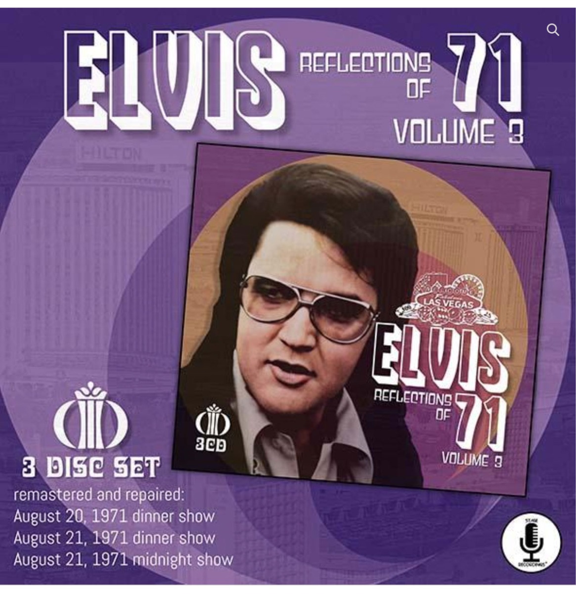 Elvis Presley - Reflections Of '71 Volume 3 - 3-CD Set | Elvis Presley