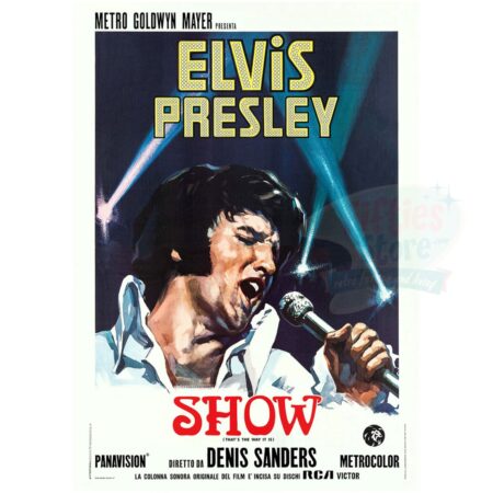 Elvis Presley Show Poster A1 59