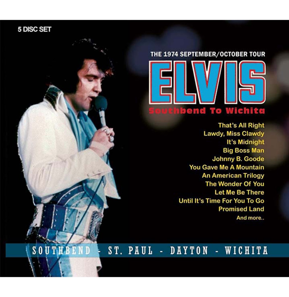 Elvis Presley - Southbend To Wichita 5-CD | Fiftiesstore