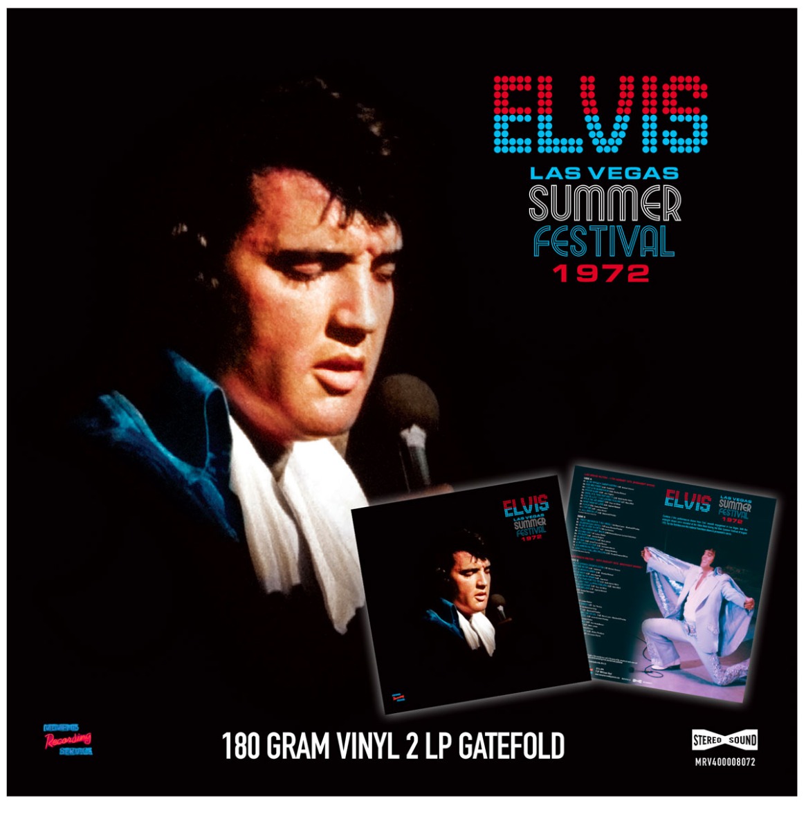 Elvis Presley - Summer Festival 1972 2- CLEAR VINYL LTD Memphis Recording Service (LP) | Elvis Presley