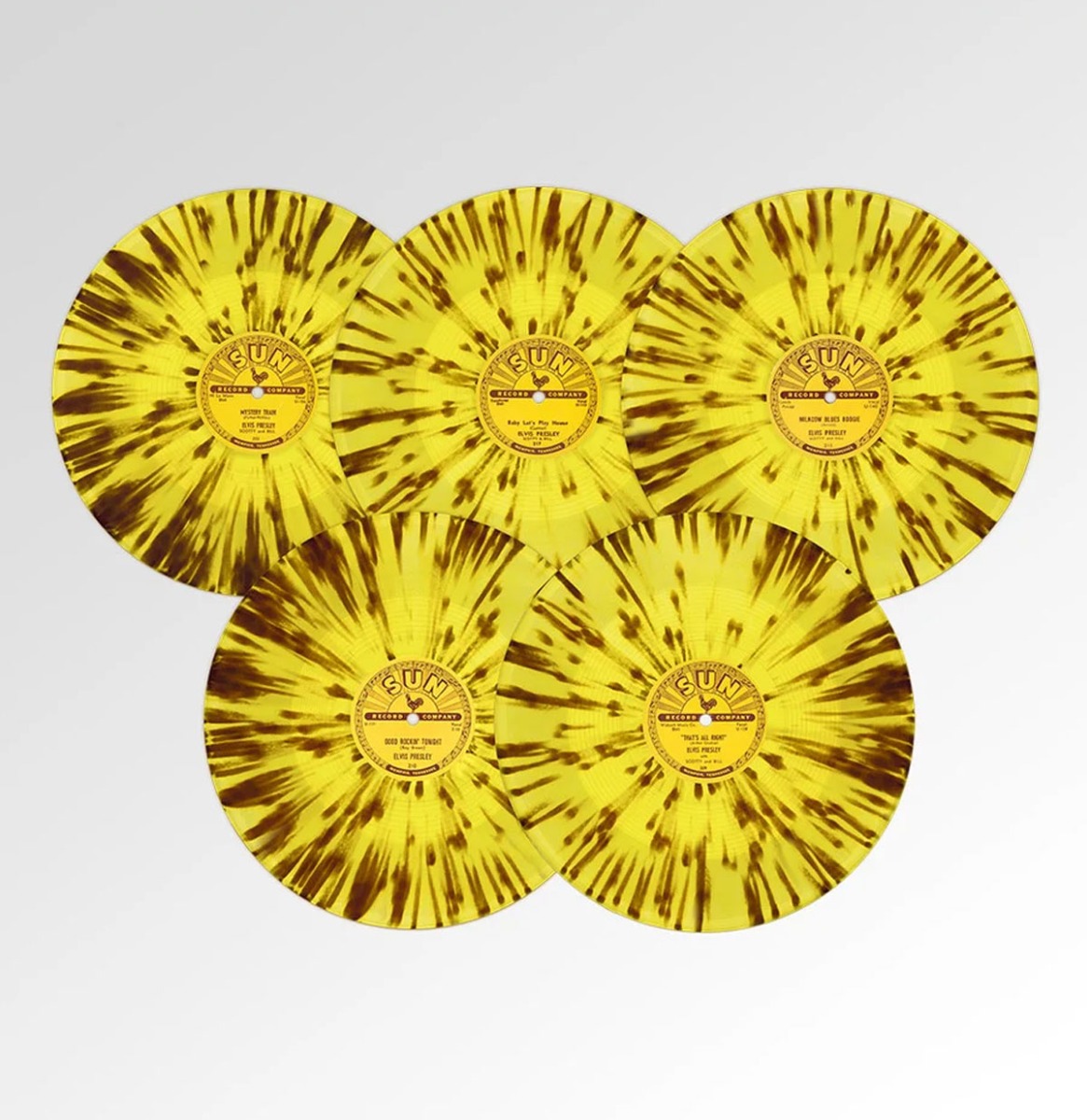 Elvis Presley - Sun splattered Vinyl Set / 70th Anniversary Special Release 5 (LP) | Elvis Presley