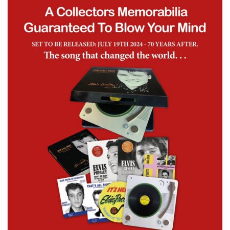 Elvis Presley That's All Right Boek + Platenspeler Mock Up + 2x Vinyl + 7" Box Set | 4% korting | Elvis Presley