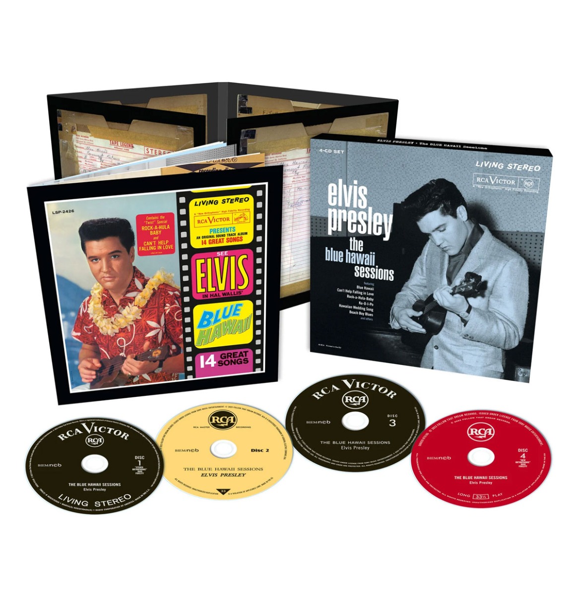 Elvis Presley - The Blue Hawaii Sessions - FTD 4-CD-set | Elvis Presley