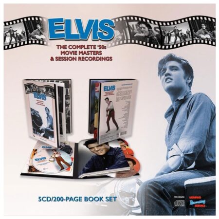 Elvis Presley - The Complete 50's Movie Masters & Session Recordings - 5-CD Box + 200-Page Boek Set | Fiftiesstore