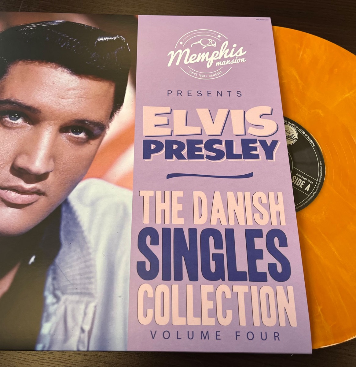 Elvis Presley - The Danish Singles Collection Vol. 4 (Oranje Vinyl) - LIMITED (LP) | Elvis Presley