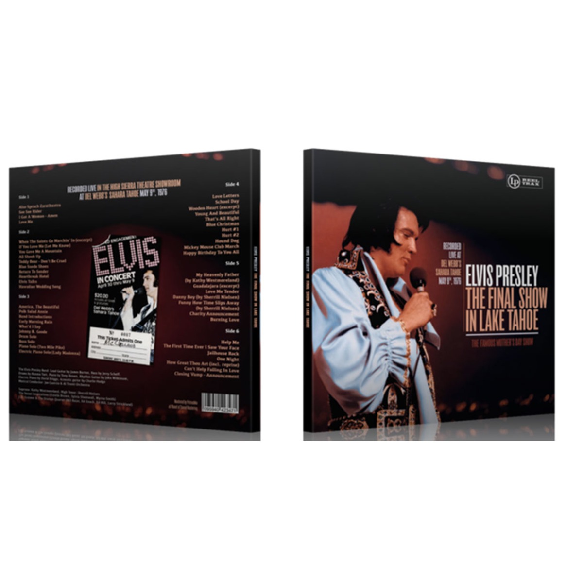 Elvis Presley - The Final Show In Lake Tahoe (Deluxe 3 Colored Vinyl Editie) (LP) | Elvis Presley