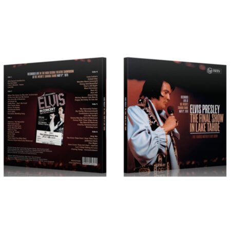 Elvis Presley - The Final Show In Lake Tahoe (Deluxe 3 Zwart Vinyl) (LP) | Elvis Presley
