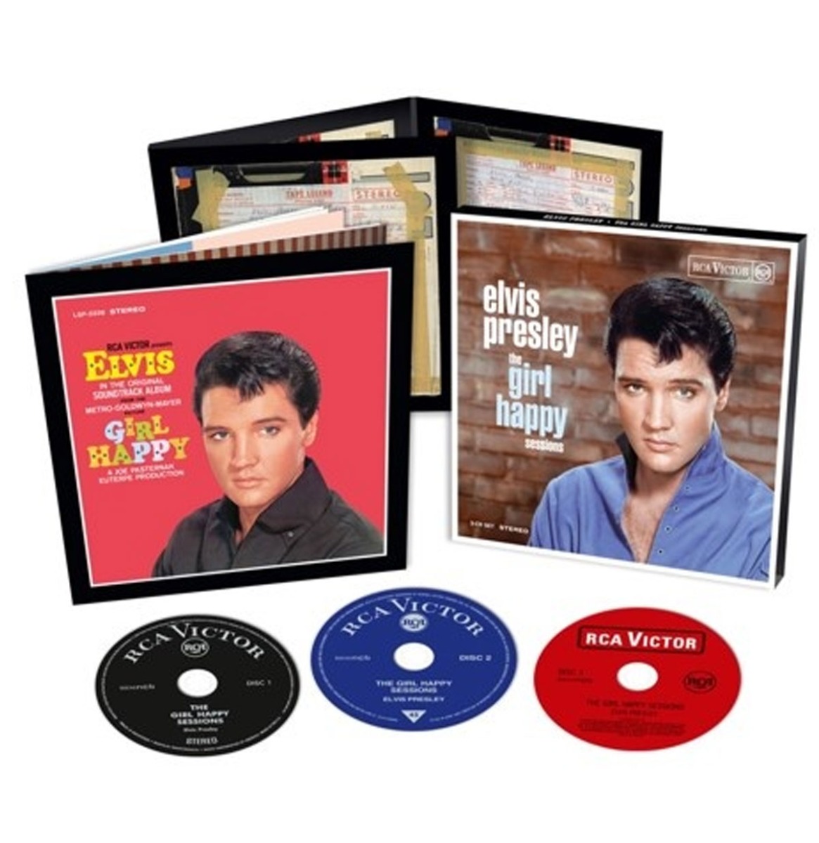 Elvis Presley: The Girl Happy Sessions - FTD 3-CD-set Follow That Dream | Elvis Presley