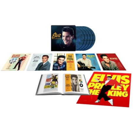Elvis Presley - The King Collected (Limited Edition Gekleurd Vinyl 5 Box Set + Hardcover Boek) (LP) | Elvis Presley