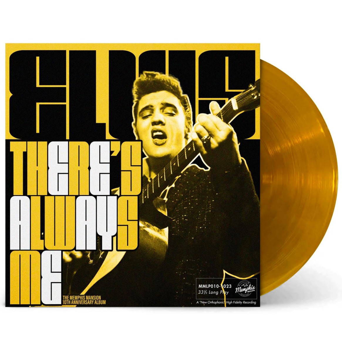 Elvis Presley - There's Always Me AMBER Vinyl (LP) | Elvis Presley