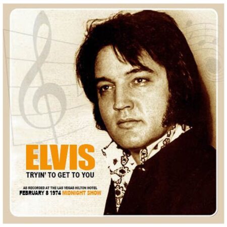 Elvis Presley - Tryin' To Get To You CD - Vegas Hilton