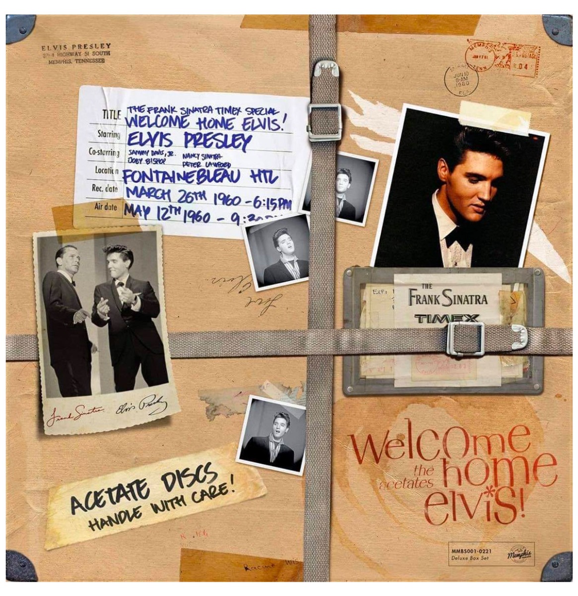 Elvis Presley - Welcome Home Elvis! Deluxe Box Set 3- - ROOD VINYL EDITIE (LP) | Elvis Presley