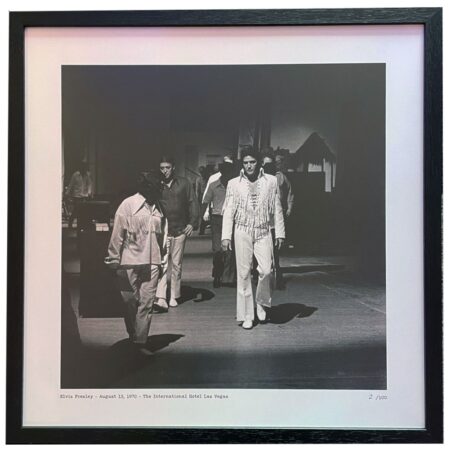 Elvis Presley 'On Our Way To The Stage' Gelimiteerde Editie Litho - Las Vegas 1970 | Elvis Presley