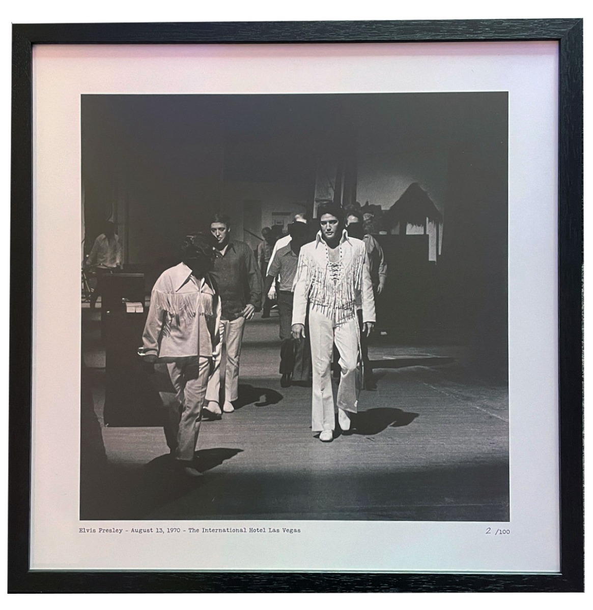 Elvis Presley 'On Our Way To The Stage' Gelimiteerde Editie Litho - Las Vegas 1970 | Elvis Presley