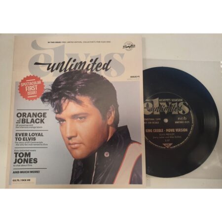 Elvis Unlimited Magazine #1 incl. Flexi Disc King Creole | Fiftiesstore