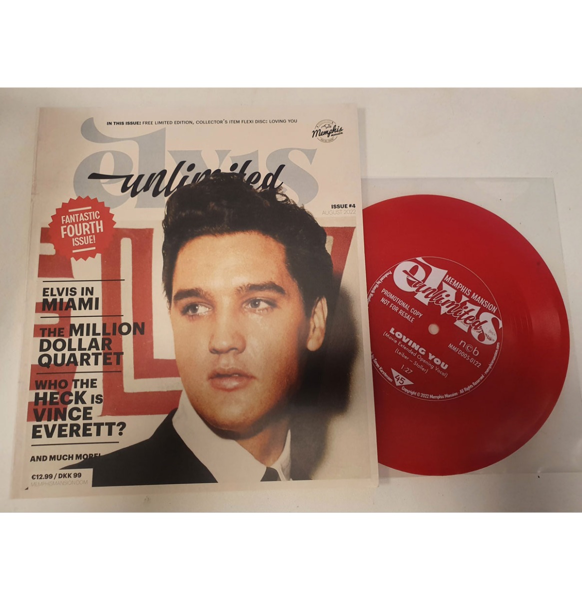 Elvis Unlimited Magazine #4 incl. Flexi Disc Loving You | Fiftiesstore