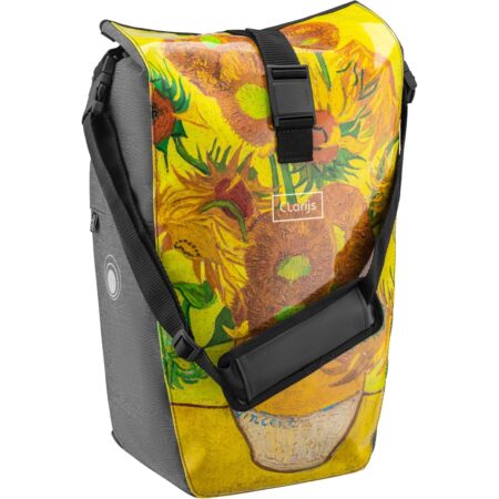 Enkele Fietstas Solobag 24L Van Gogh sunflowers | Clarijs