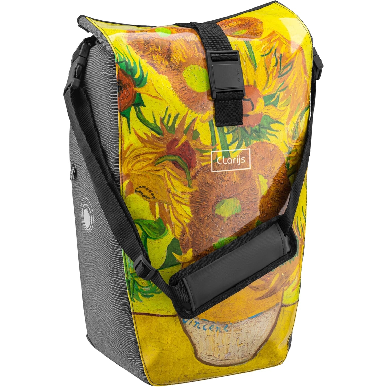 Enkele Fietstas Solobag 24L Van Gogh sunflowers | Clarijs