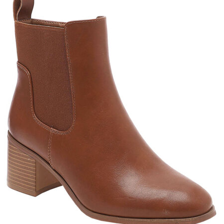 Enkellaars Stylish Bruin | Fashionize