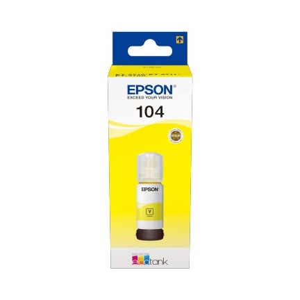 Epson 104 EcoTank inktfles Inkt Geel | Epson