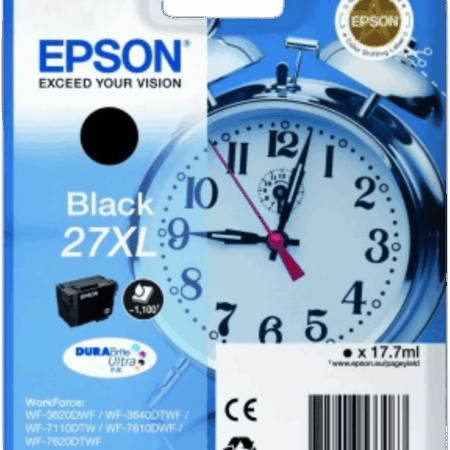Epson 27XL Cartridge Zwart