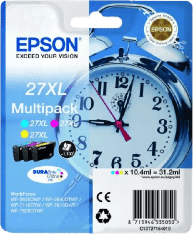 Epson 27XL Combo Pack 3-Kleuren C13T27154010