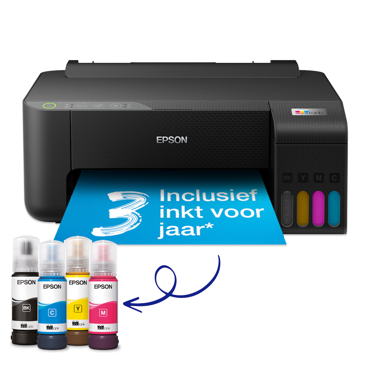 Epson EcoTank ET-1810 Inkjet printer Zwart | Epson