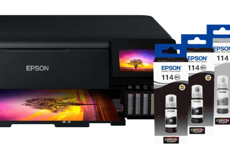 Epson EcoTank ET-8550 + 1 set extra inktflesjes
