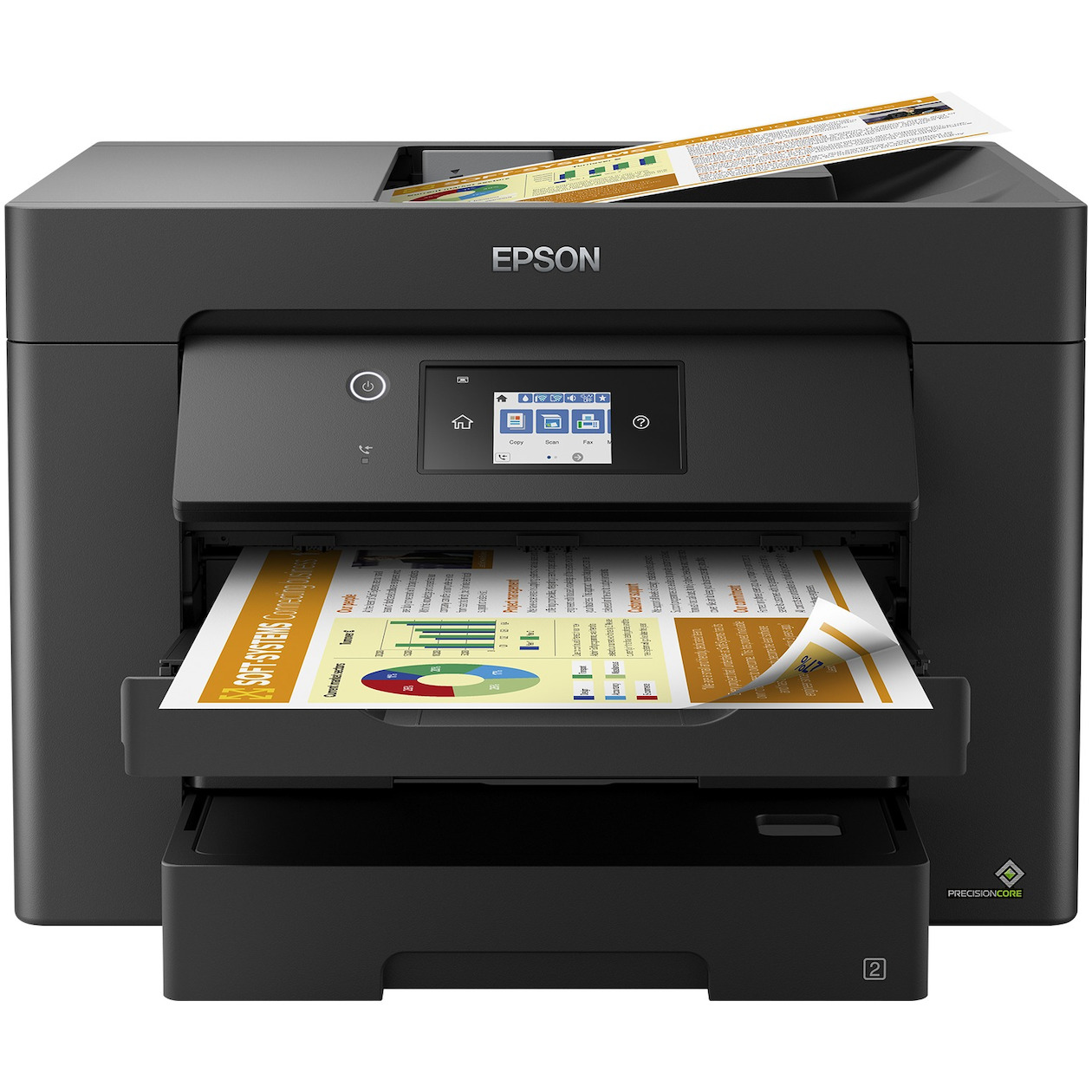 Epson WorkForce WF-7830DTWF All-in-one inkjet printer Zwart | Epson