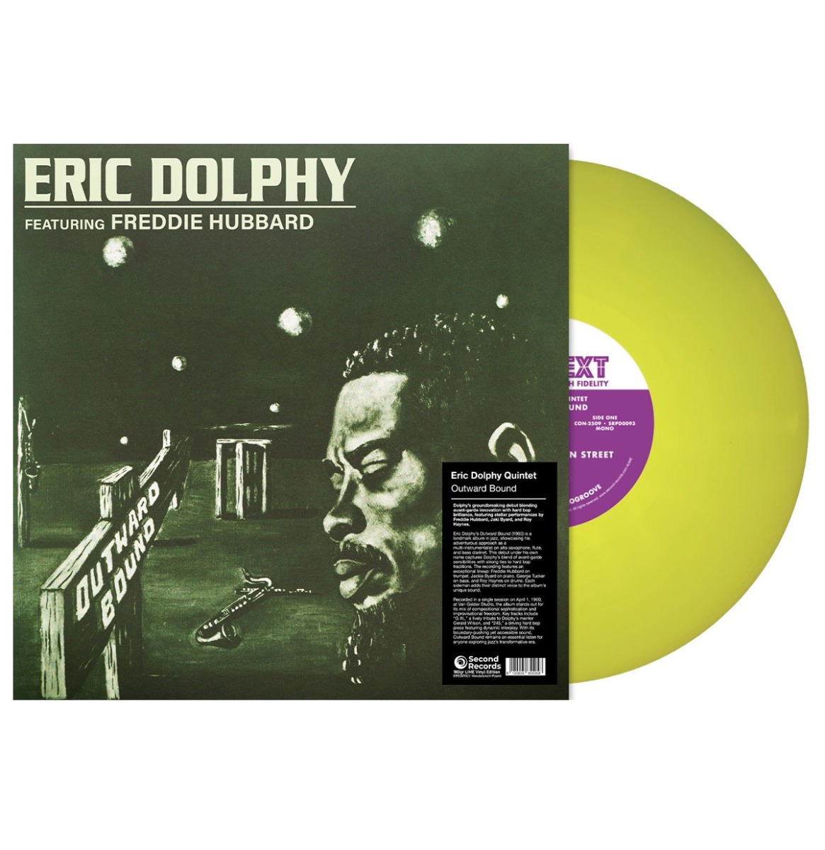 Eric Dohy - Outward Bound (Transparent Limoen Vinyl) (LP) | Fiftiesstore