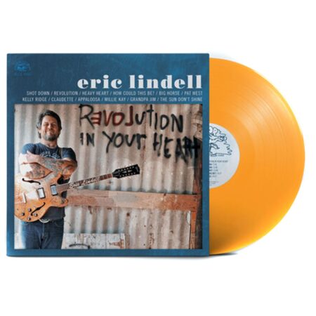 Eric Lindell - Revolution In Your Heart - Oranje Gekleurd Vinyl - Beperkte Oplage (LP) | Fiftiesstore