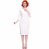 Escapade Dress White-XXL | 53% korting | VON 50