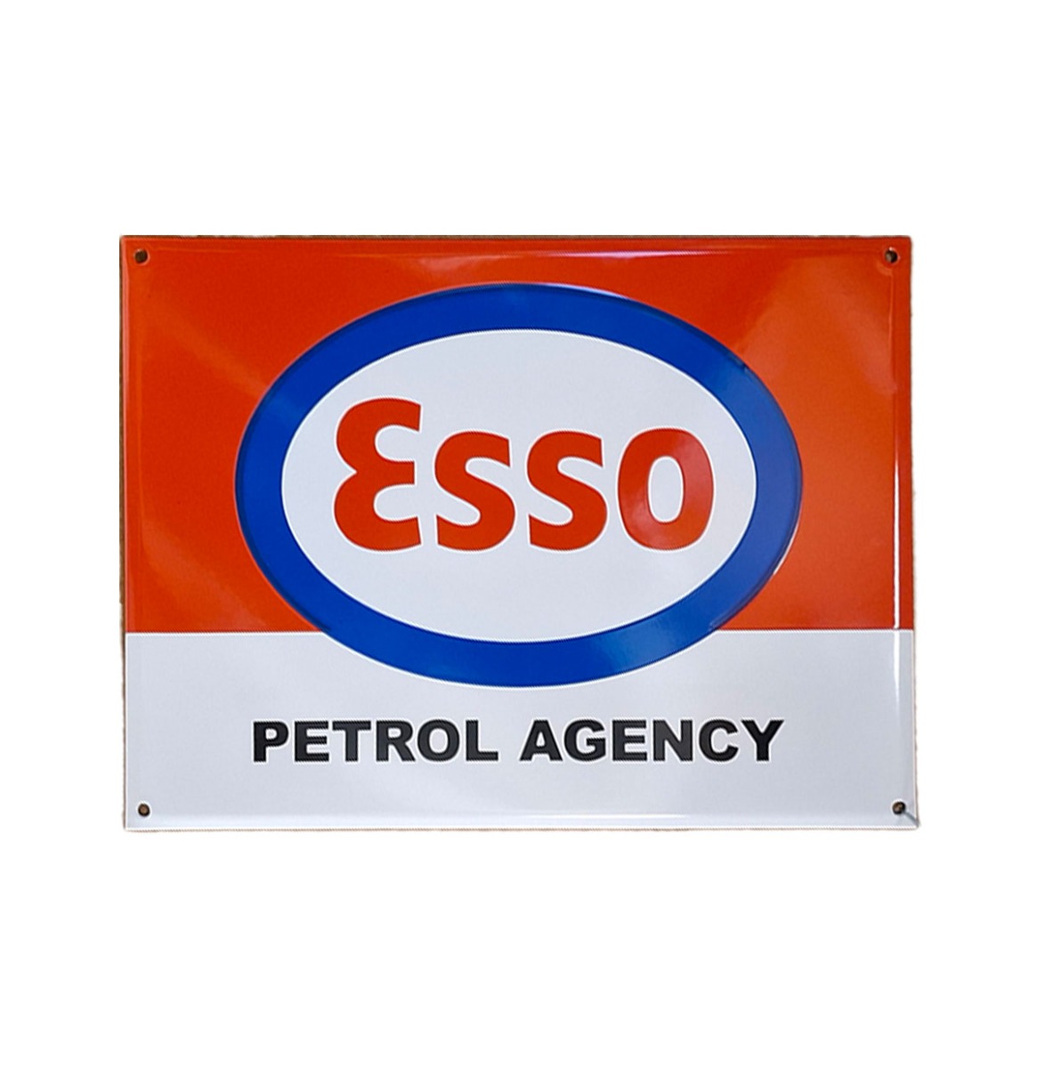 Esso Petrol Agency Emaille Bord - 40 x 30cm | Esso