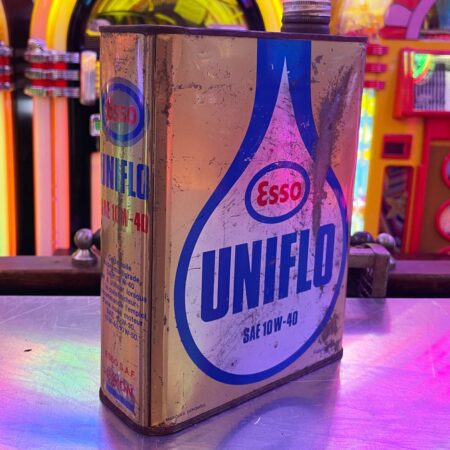 Esso Uniflo Vintage Motor Olieblik - Origineel (3) | Esso