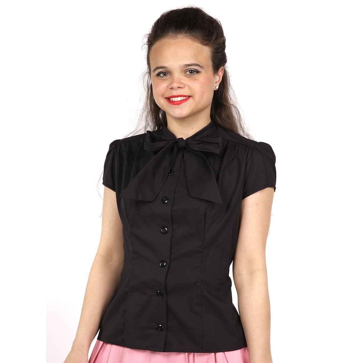 Estelle Blouse Black-XXXL | 25% korting | Heart of Haute