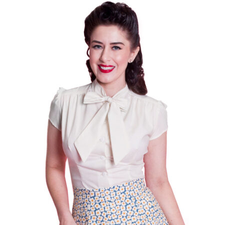 Estelle Blouse Ivory-L | 35% korting | Heart of Haute