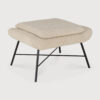 Ethnicraft Hocker 'Barrow' Structuurstof