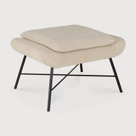 Ethnicraft Hocker 'Barrow' Structuurstof