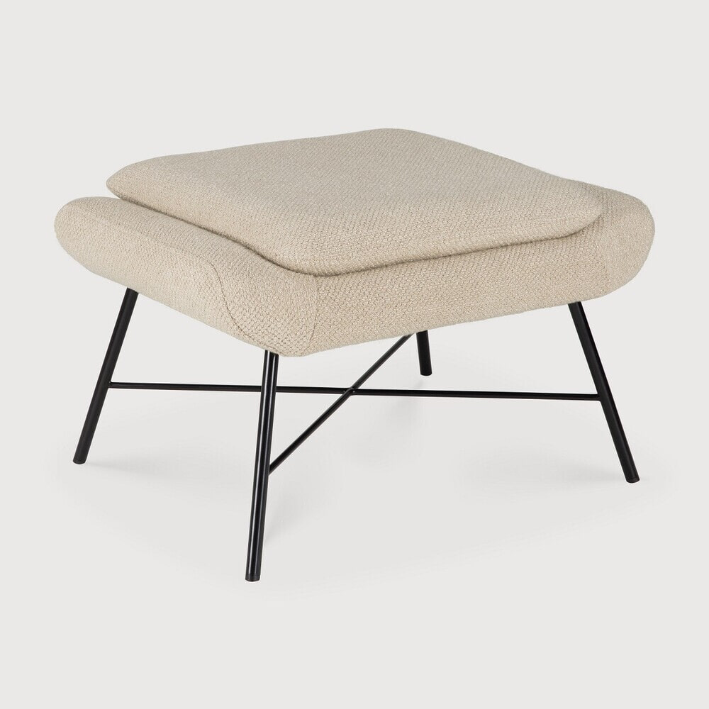 Ethnicraft Hocker 'Barrow' Structuurstof