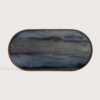 Ethnicraft Ovaal Dienblad 'Linear Flow' 71 x 36cm