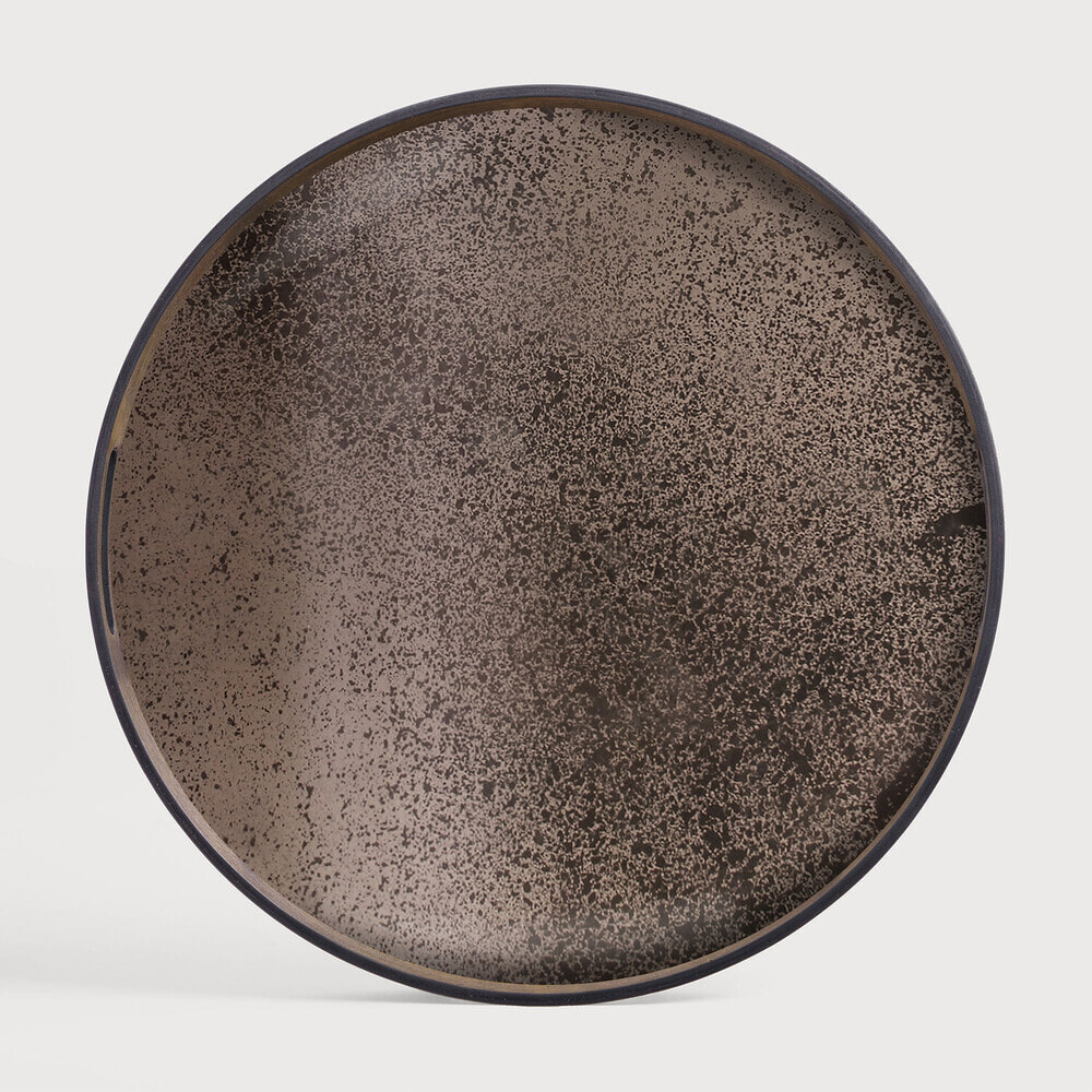 Ethnicraft Rond Dienblad 'Aged' 48cm
