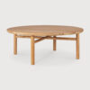 Ethnicraft Ronde Outdoor Salontafel 'Quatro' Teakhout