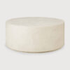 Ethnicraft Ronde Salontafel 'Elements' Microcement