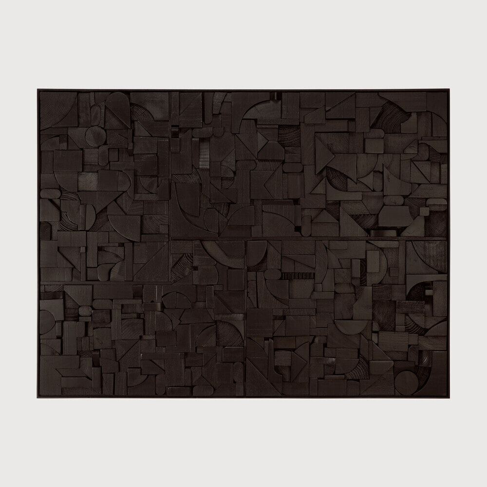Ethnicraft Wandpaneel 'Bricks' Teakhout