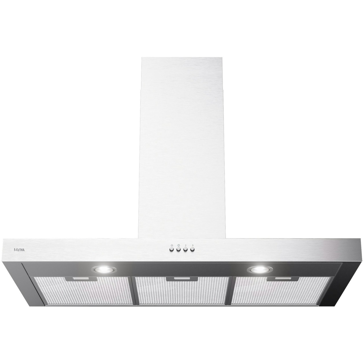 Etna AB290RVS Schouwkap Grijs | ETNA